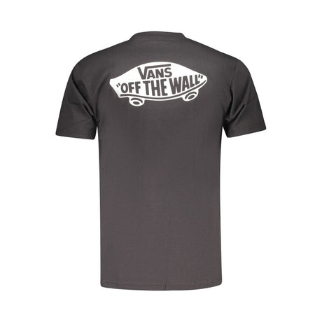 Vans Black Cotton Men's T-Shirt