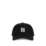 Dsquared² Black Cotton Cap (Baseball Hat)