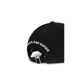 Dsquared² Black Cotton Cap (Baseball Hat)