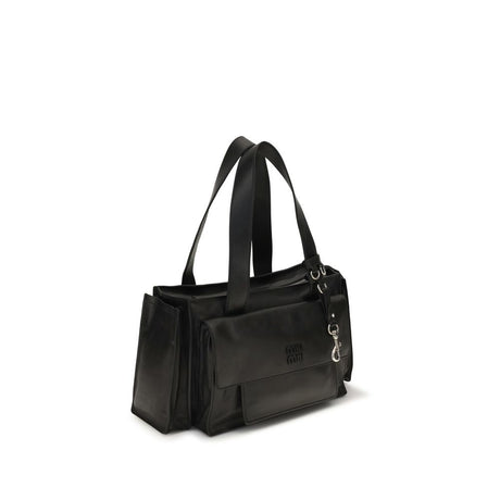 Miu Miu Brown Calf Leather Bos Taurus Shoulder Bag