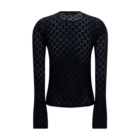 Gucci Black Cotton T-Shirt