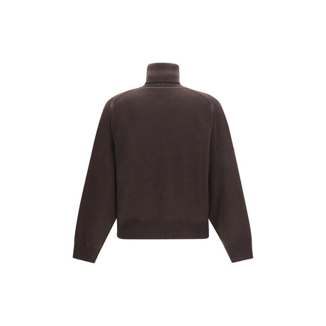 Brunello Cucinelli Brown Cashmere Turtleneck