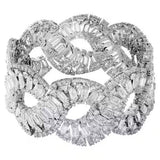Swarovski Gray Stainless Steel Bracelet