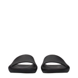 The Row Black Cotton Slippers