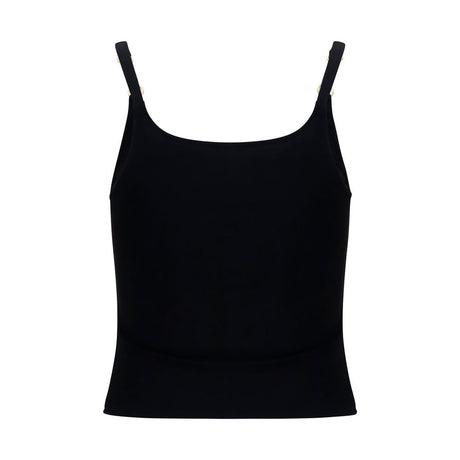 Gucci Black Viscose Sleeveles T-Shirt