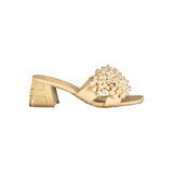 Laura Biagiotti Beige Polyurethane Women's Sandal