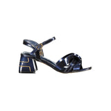 Laura Biagiotti Blue Polyurethane Women's Sandal