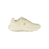 U.S. POLO ASSN. White Polyurethane Women's Sneaker