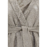 Brunello Cucinelli Beige Linen Cardigan