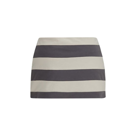 Miu Miu Multicolor Cotton Mini Skirt