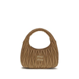 Miu Miu Beige Lamb Ovis Aries Aries Handbag