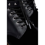 Dr. Martens Black Leather Lace-Up Boots
