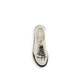 Prada Beige Fabric Athletic Sneakers
