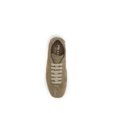 Prada Brown Calf Leather Bos Taurus Athletic Sneakers