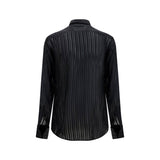 Gucci Black Silk Dress Shirt