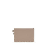 Valentino Garavani Beige Calf Leather Bos Taurus Wallet