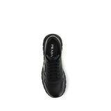 Prada Black Polyester Athletic Sneakers
