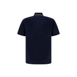 Gucci Blue Cotton Polo Shirt