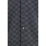 Gucci Gray Wool Oves Aries Cardigan