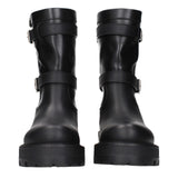 Christian Dior Black Leather Ankle Boots
