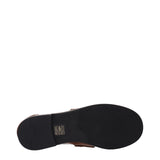 Miu Miu Brown Leather Slip-On Loafers