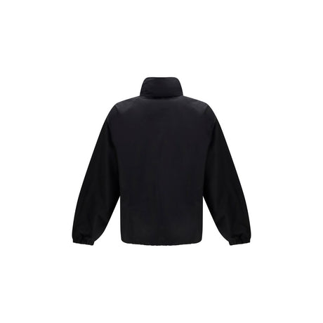 Gucci Black Cotton Full-Length Jacket