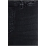 Gucci Black Cotton Flared Jeans