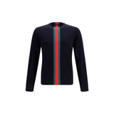 Gucci Blue Cotton Sweatshirt