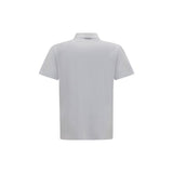 Gucci White Cotton Polo Shirt