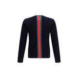 Gucci Blue Cotton Sweatshirt