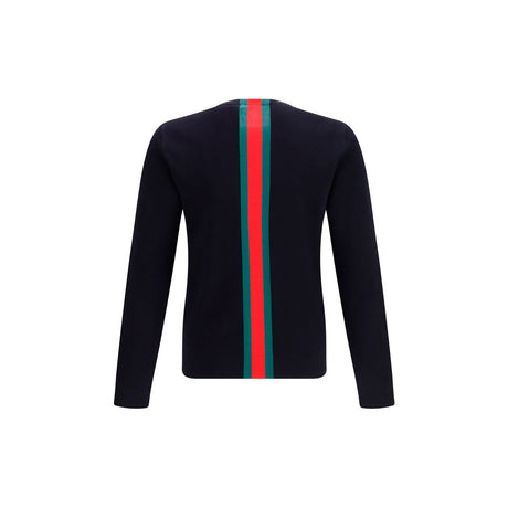 Gucci Blue Cotton Sweatshirt