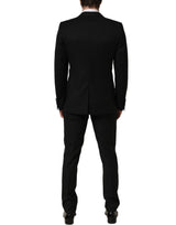 Dolce & Gabbana Black MARTINI Slim Fit Formal 3 Piece Suit