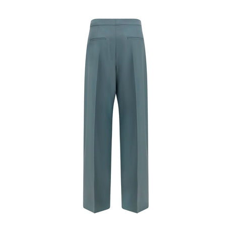 Chloé Bicolor Wool Oves Aries Dress Pants