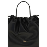 Chloé Black Lamb Ovis Aries Aries Shoulder Bag