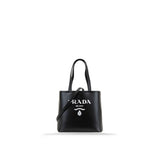 Prada Black Calfskin Tote Bag