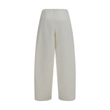 The Row Beige Cotton Casual Pants