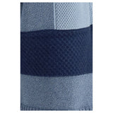 Laneus Blue Cotton Bermuda Shorts