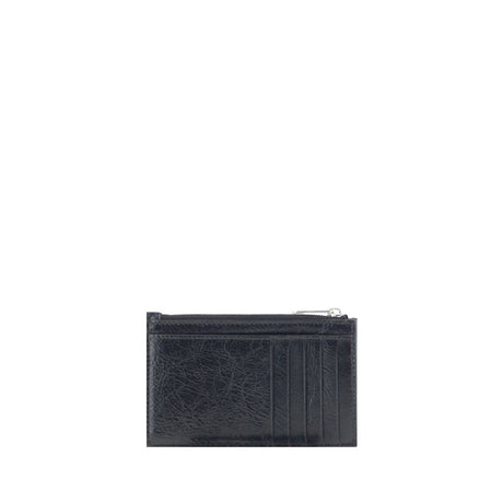 Balenciaga Black Lamb Ovis Aries Aries Wallet