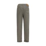 Brunello Cucinelli Bicolor Cotton Jeans Denim
