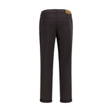 Brunello Cucinelli Brown Cotton Cropped Jeans