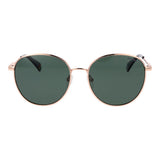 Polaroid Rose Gold Metal Sunglasses