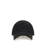 Gucci Black Cotton Cap (Baseball Hat)