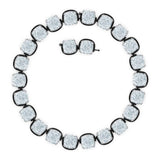 Swarovski Gray Glass Necklace