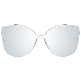 Ana Hickmann Gold Acetate Sunglasses