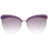 Ana Hickmann Purple Metal Sunglasses
