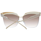 Ana Hickmann Gold Metal Sunglasses