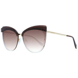Ana Hickmann Brown Metal Sunglasses