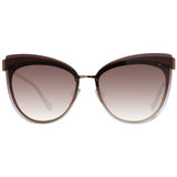 Ana Hickmann Brown Metal Sunglasses