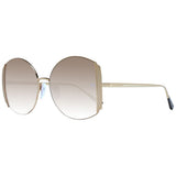 Ana Hickmann Gold Metal Sunglasses