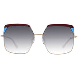 Ana Hickmann Gold Metal Sunglasses